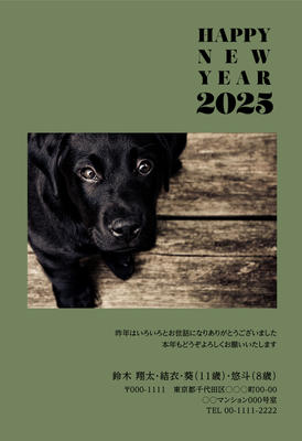 デザイナーズ写真年賀状2020