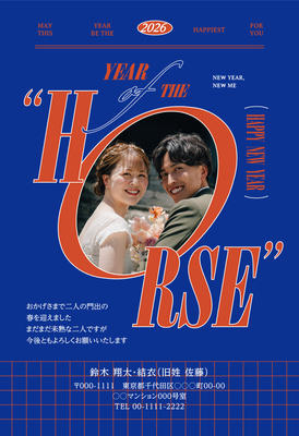 デザイナーズ写真年賀状2020