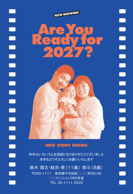 デザイナーズ写真年賀状2020