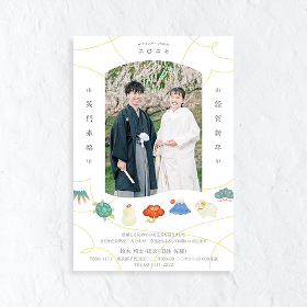 結婚報告 年賀状おすすめ